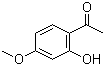 结构式 CAS# 552-41-0, 丹皮酚; 2-羟基-4-甲氧基苯乙酮