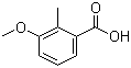 structure of CAS# 55289-06-0, 3-Methoxy-2-methylbenzoic acid