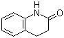 structure of CAS# 553-03-7, 1,2,3,4-Tetrahydroquinolin-2-one;3,4-Dihydro-2(1H)-quinolinone