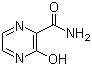 3-Hydroxypyrazine-2-carboxamide molecular structure (CAS 55321-99-8)