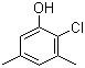 结构式 CAS# 5538-41-0, 2-氯-3,5-二甲基苯酚