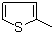 structure of CAS# 554-14-3, 2-Methylthiophene