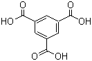 结构式 CAS# 554-95-0, 均苯三酸