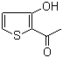 结构式 CAS# 5556-07-0, 2-乙酰基-3-羟基噻吩