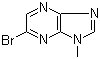 结构式 CAS# 55635-64-8, 6-溴-1-甲基咪唑并[4,5-b]吡嗪