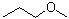 Methyl propyl ether molecular structure (CAS 557-17-5)