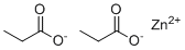 Zinc propionate molecular structure (CAS 557-28-8)