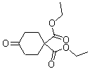 structure of CAS# 55704-60-4, 4,4-Bis(ethoxycarbonyl)cyclohexanone;Diethyl 4-oxocyclohexane-1,1-dicarboxylate