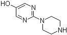 structure of CAS# 55745-85-2, 2-(1-Piperazinyl)-5-pyrimidinol;1-(5-Hydroxy-2-pyrimidinyl)piperazine; HO-1-PP
