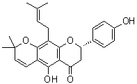 Lupinifolin molecular structure (CAS 55890-27-2)