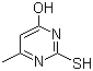 Methylthiouracil molecular structure (CAS 56-04-2)