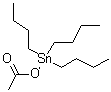Acetoxytributylstannane molecular structure (CAS 56-36-0)