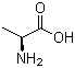 L-Alanine molecular structure (CAS 56-41-7)
