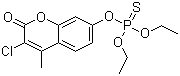 Coumaphos molecular structure (CAS 56-72-4)