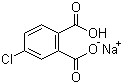 structure of CAS# 56047-23-5, 4-Chlorophthalic acid monosodium salt