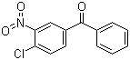 结构式 CAS# 56107-02-9, 4-氯-3-硝基二苯甲酮