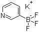 结构式 CAS# 561328-69-6, 3-吡啶基三氟硼酸钾