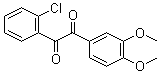 3,4-Dimethoxy-2'-chlorobenzil molecular structure (CAS 56159-70-7)