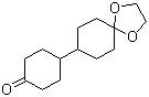 结构式 CAS# 56309-94-5, 双环己酮乙二醇单缩酮