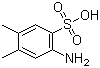 结构式 CAS# 56375-83-8, 3,4-二甲基苯胺-6-磺酸