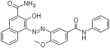Pigment Red 150 molecular structure (CAS 56396-10-2)