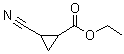 结构式 CAS# 56447-11-1, 2-氰基环丙烷羧酸乙酯