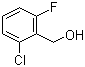 结构式 CAS# 56456-50-9, 2-氯-6-氟苄醇; 2-氯-6-氟苯甲醇