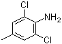 结构式 CAS# 56461-98-4, 2,6-二氯-4-甲基苯胺