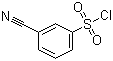 结构式 CAS# 56542-67-7, 3-氰基苯磺酰氯; 间氰基苯磺酰氯