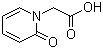 structure of CAS# 56546-36-2, (2-Oxo-2H-pyridin-1-yl)acetic acid