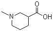 结构式 CAS# 5657-70-5, 1-甲基哌啶-3-甲酸