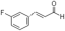 structure of CAS# 56578-38-2, 3-Fluorocinnamaldehyde;(E)-3-(3-Fluorophenyl)-2-propenal