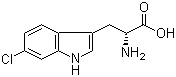 structure of CAS# 56632-86-1, 6-Chloro-D-tryptophan