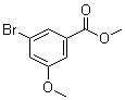 structure of CAS# 56709-70-7, Methyl 3-bromo-5-methoxybenzoate;3-Bromo-5-methoxybenzoic acid methyl ester