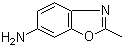 structure of CAS# 5676-60-8, 6-Amino-2-methylbenzoxazole;2-Methyl-6-aminobenzoxazole; 2-Methyl-6-benzoxazolamine