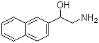 结构式 CAS# 5696-74-2, 2-氨基-1-(2-萘基)乙醇