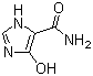 structure of CAS# 56973-26-3, 5-Hydroxy-1H-imidazole-4-carboxamide;4-Carbamoyl-5-hydroxyimidazole; Bredinin aglycone
