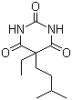 Amobarbital molecular structure (CAS 57-43-2)