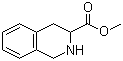 结构式 CAS# 57060-86-3, 1,2,3,4-四氢异喹啉-3-羧酸甲酯