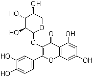 structure of CAS# 572-30-5, Avicularin