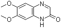 structure of CAS# 5739-98-0, 6,7-Dimethoxyquinoxalin-2(1H)-one