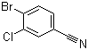 结构式 CAS# 57418-97-0, 4-溴-3-氯苯腈