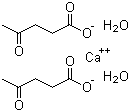 结构式 CAS# 5743-49-7, 乙酰丙酸钙二水合物