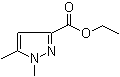 结构式 CAS# 5744-51-4, 1,5-二甲基吡唑-3-羧酸乙酯