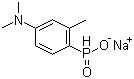 structure of CAS# 575-75-7, Toldimfos sodium;Sodium [4-(dimethylamino)-2-methylphenyl]phosphinate