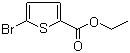 结构式 CAS# 5751-83-7, 5-溴噻吩-2-甲酸乙酯