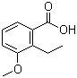 structure of CAS# 57598-51-3, 2-Ethyl-3-methoxybenzoic acid;3-Methoxy-2-ethylbenzoic acid