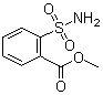 结构式 CAS# 57683-71-3, 邻甲酸甲酯苯磺酰胺; 邻磺酰胺苯甲酸甲酯