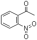 structure of CAS# 577-59-3, 2'-Nitroacetophenone;o-Nitroacetophenone; o-Nitrophenyl methyl ketone; 1-(2-Nitrophenyl)ethanone