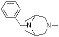 3-甲基-8-(苯基甲基)-3,8-二氮杂双环[3.2.1]辛烷分子结构 (CAS 57727-91-0)